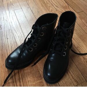 Zara combat boots